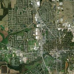 Franklin High Resolution Satellite Map