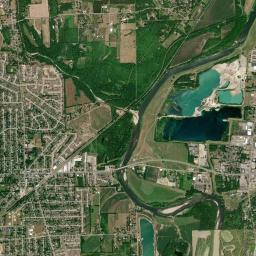 Trenton High Resolution Satellite Map