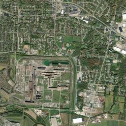 Mayfield, OH locator map