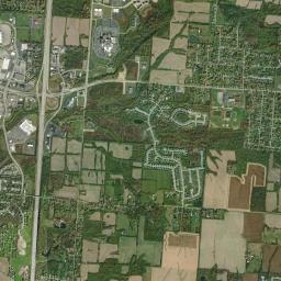 Hunter High Resolution Satellite Map