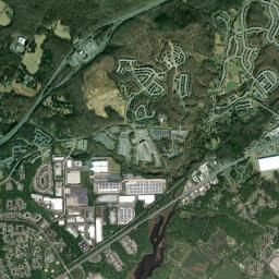 Riverside High Resolution Satellite Map