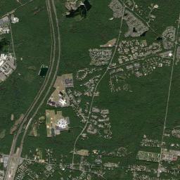 Stockton University, NJ locator map