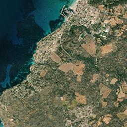 s'Arenal High Resolution Satellite Map