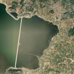 Kanália High Resolution Satellite Map