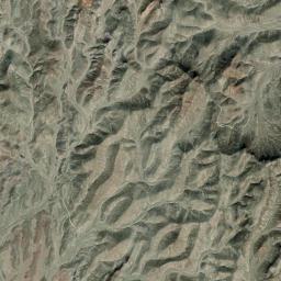 Aerial view of Little Drum Mountains