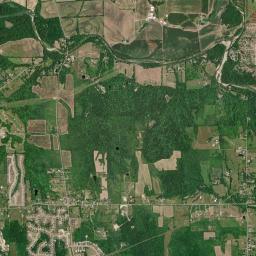 Butler County High Resolution Satellite Map