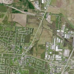 Monroe High Resolution Satellite Map