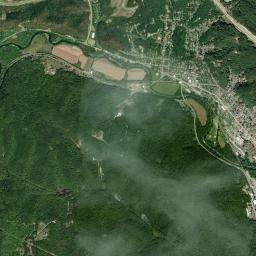Nelsonville High Resolution Satellite Map