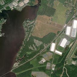 Perryman High Resolution Satellite Map