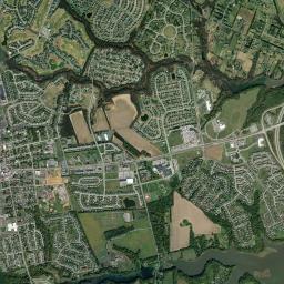 Middletown High Resolution Satellite Map