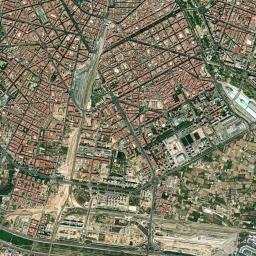 Valencia High Resolution Satellite Map