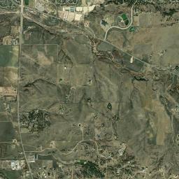 Franktown, CO locator map