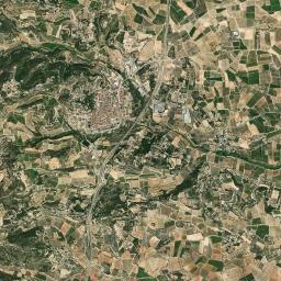 Godelleta High Resolution Satellite Map