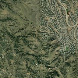 Castle Rock, CO locator map