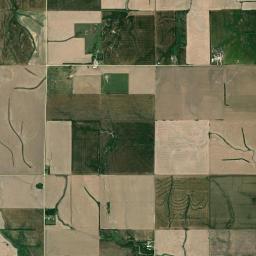 Mitchell County High Resolution Satellite Map