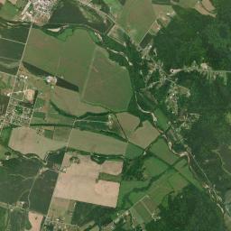 Frankfort High Resolution Satellite Map