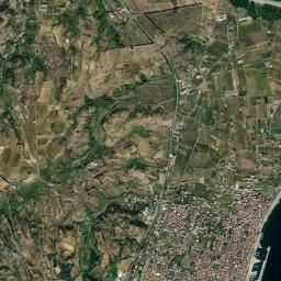 Cirò Marina High Resolution Satellite Map