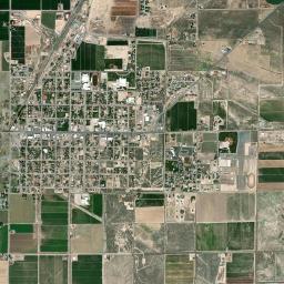 Delta High Resolution Satellite Map