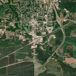 Carrollton High Resolution Satellite Map