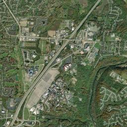 Kings Mills High Resolution Satellite Map