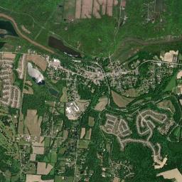 Morrow High Resolution Satellite Map