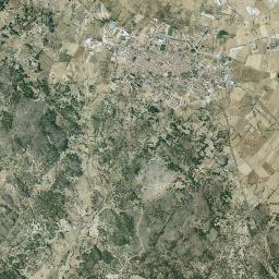 San Vicente de Alcántara High Resolution Satellite Map