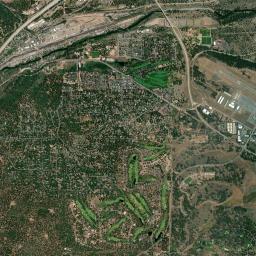 Truckee High Resolution Satellite Map