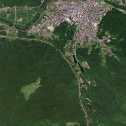 Tōno High Resolution Satellite Map