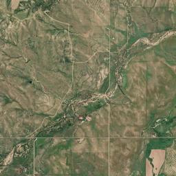 Elbert County High Resolution Satellite Map