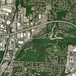 Sharonville High Resolution Satellite Map