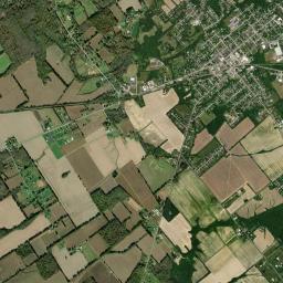 Blanchester High Resolution Satellite Map