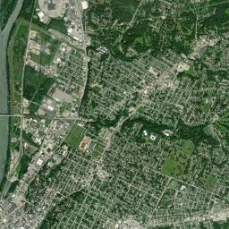 Parkersburg High Resolution Satellite Map