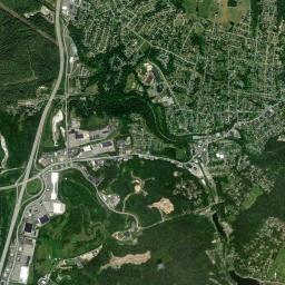 Bridgeport High Resolution Satellite Map