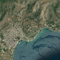 Néa Anchiálos High Resolution Satellite Map