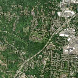 Dry Ridge High Resolution Satellite Map