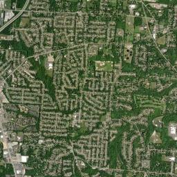 Northbrook High Resolution Satellite Map
