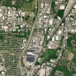 Lincoln Heights High Resolution Satellite Map