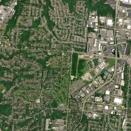 Evendale High Resolution Satellite Map