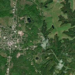 Vinton County High Resolution Satellite Map