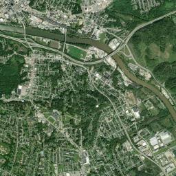 Parkersburg, WV locator map
