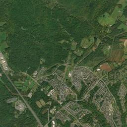 Clarksburg High Resolution Satellite Map