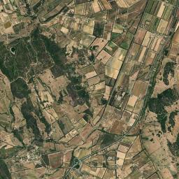 Castiadas High Resolution Satellite Map