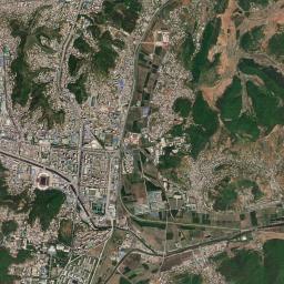 P’yŏngsŏng High Resolution Satellite Map