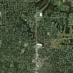 Gladstone High Resolution Satellite Map