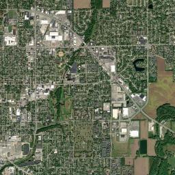 Bartholomew County High Resolution Satellite Map