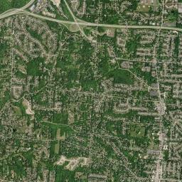 White Oak High Resolution Satellite Map