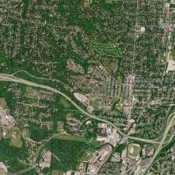 Wyoming High Resolution Satellite Map