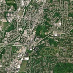 Lockland High Resolution Satellite Map