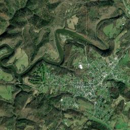 Harrisville High Resolution Satellite Map