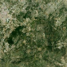 Montánchez High Resolution Satellite Map